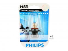 Галогеновая лампа Philips HB3 BlueVision Ultra 4000К блистер